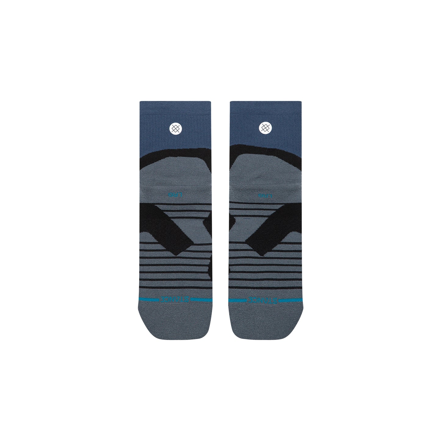 Light Performance Quarter Socks - Pace Turbulence
