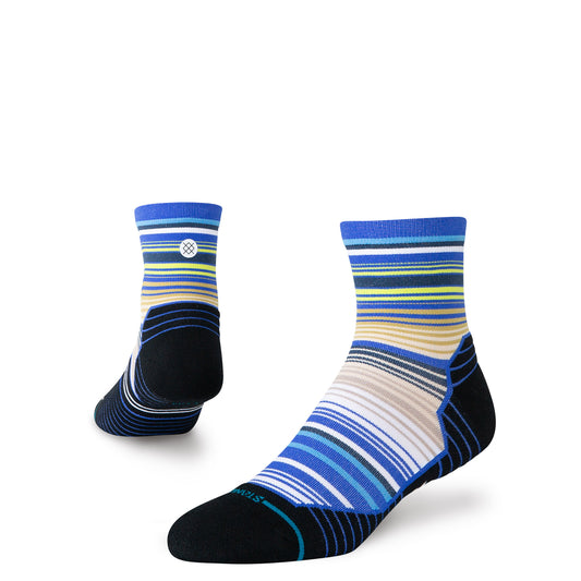 Light Performance Quarter Socks - Jorongo Blue