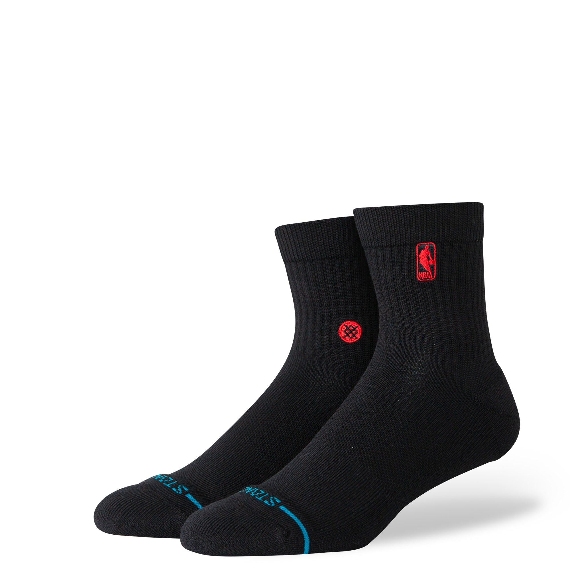 NBA LOGOMAN WASH Black/Red Stance AU – Stance Socks AU