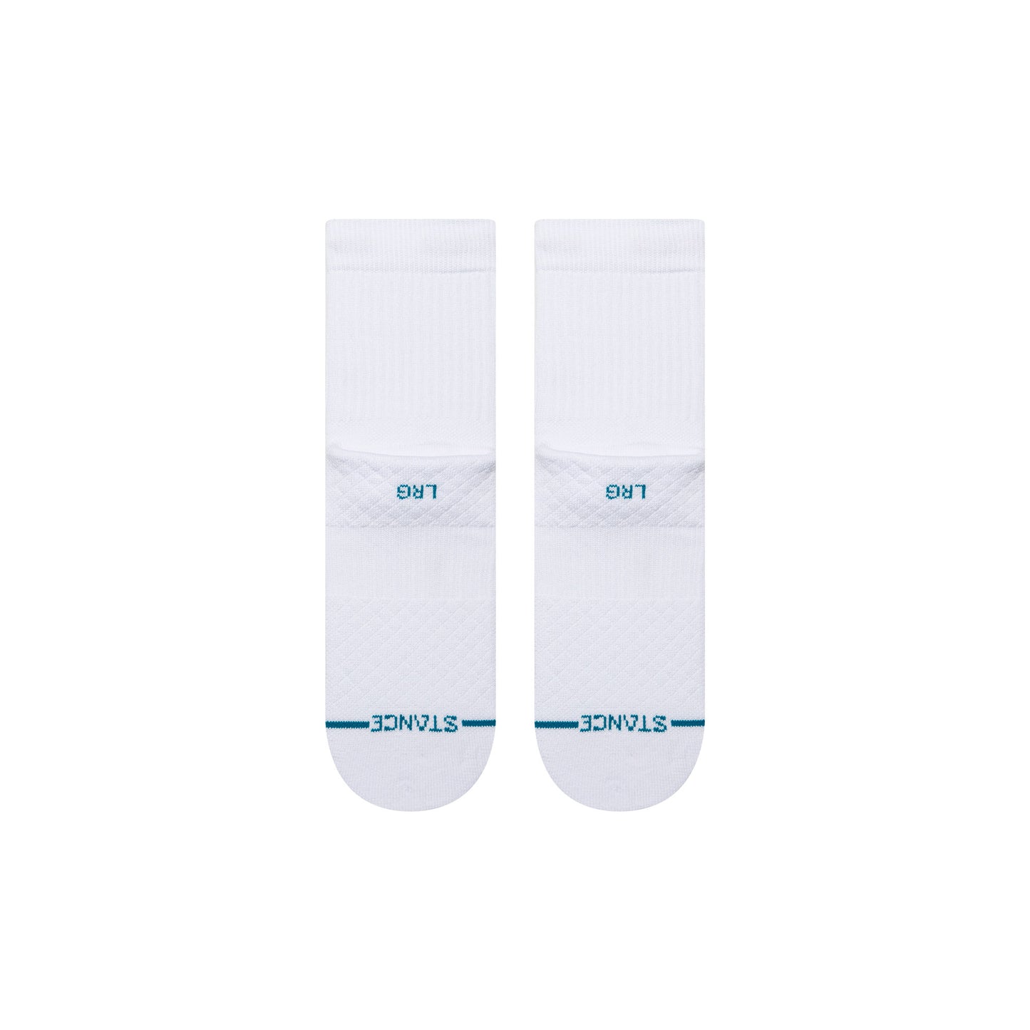 Signature Quarter Socks - White