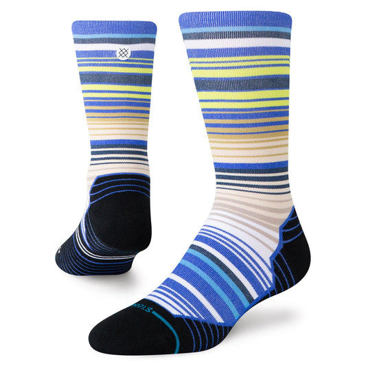 Light Performance Crew Socks - Jorongo Blue