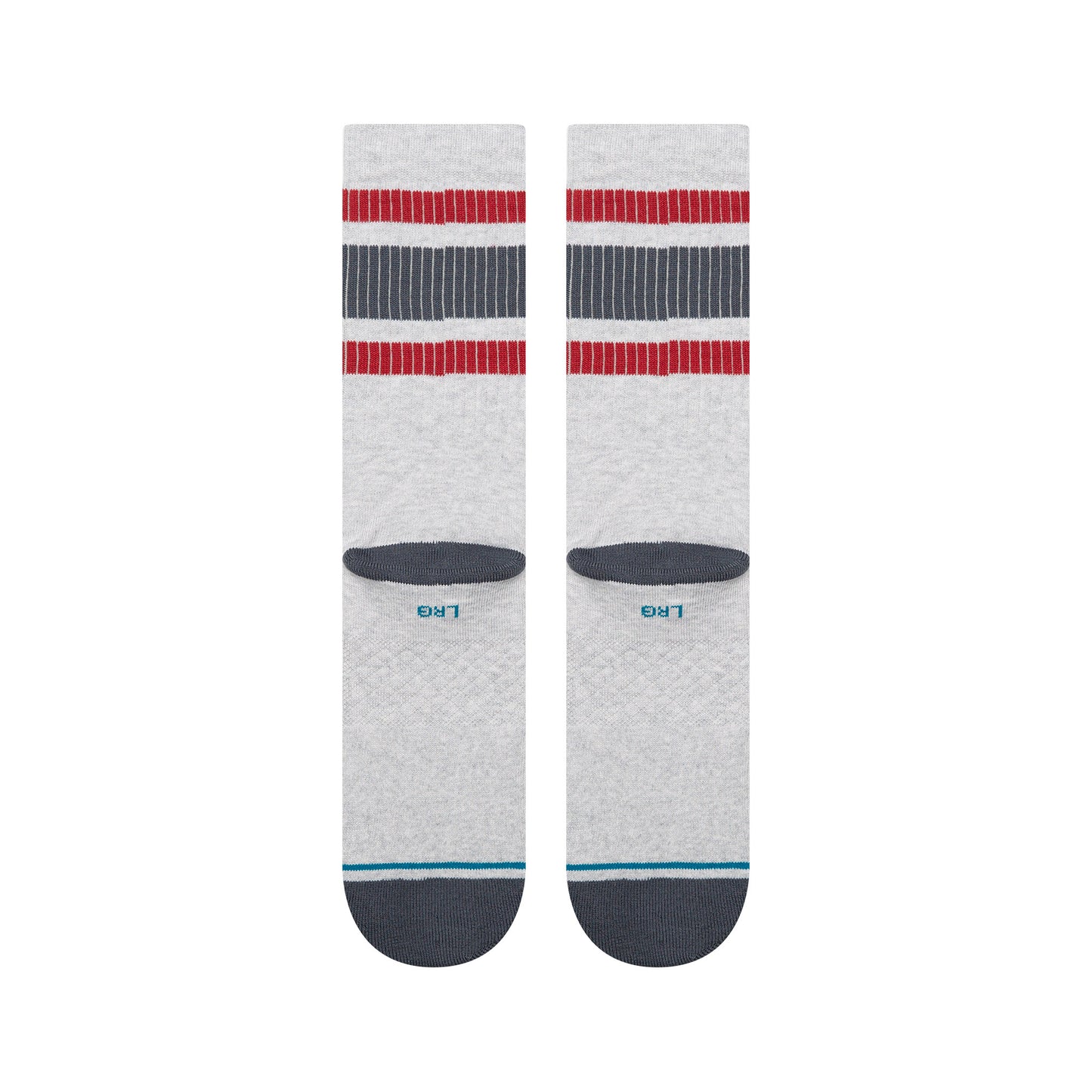 Boyd Crew Socks - Pop Stitch Heather Grey