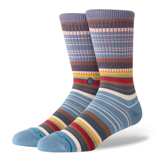 Jorongo Crew Socks - Pop Windward Blue