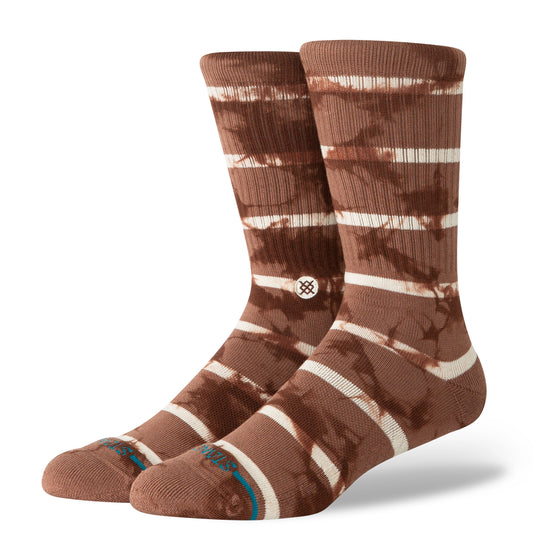 Mojo Crew Socks - Brown