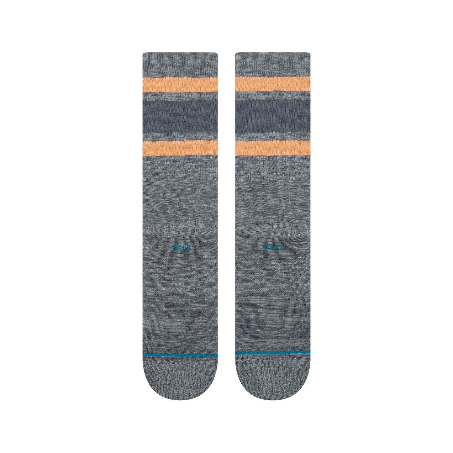 Slub Boyd Crew Socks - Pavement