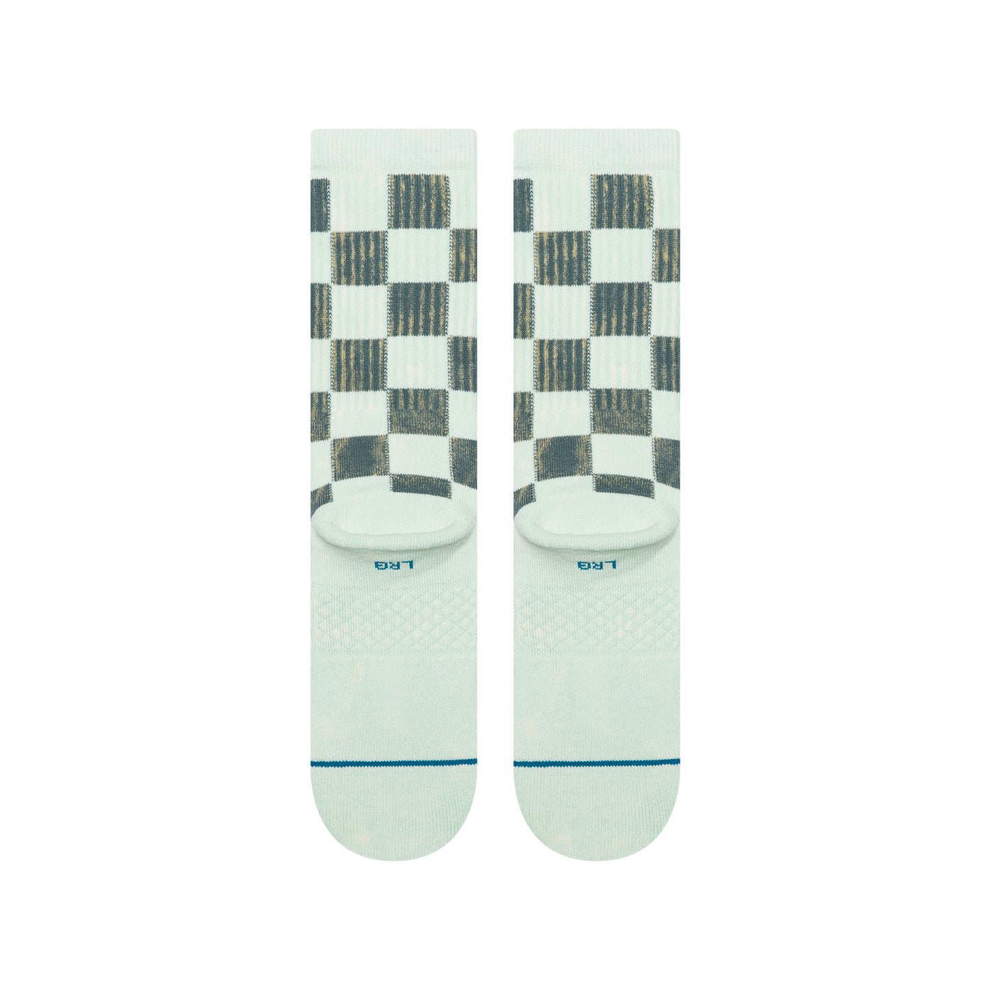 Dance Floor Crew Socks - Dusty Aqua