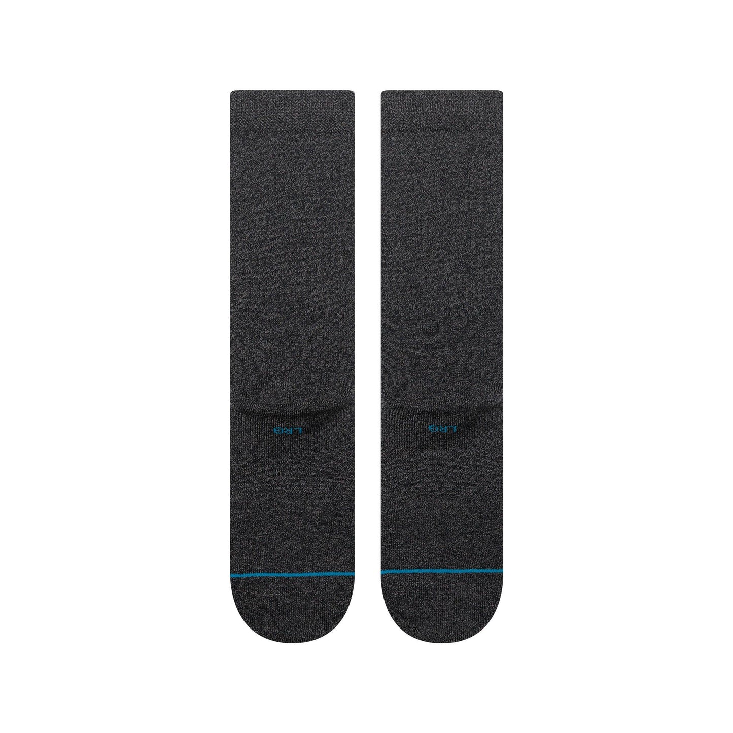 Icon Wool Crew Socks - Black