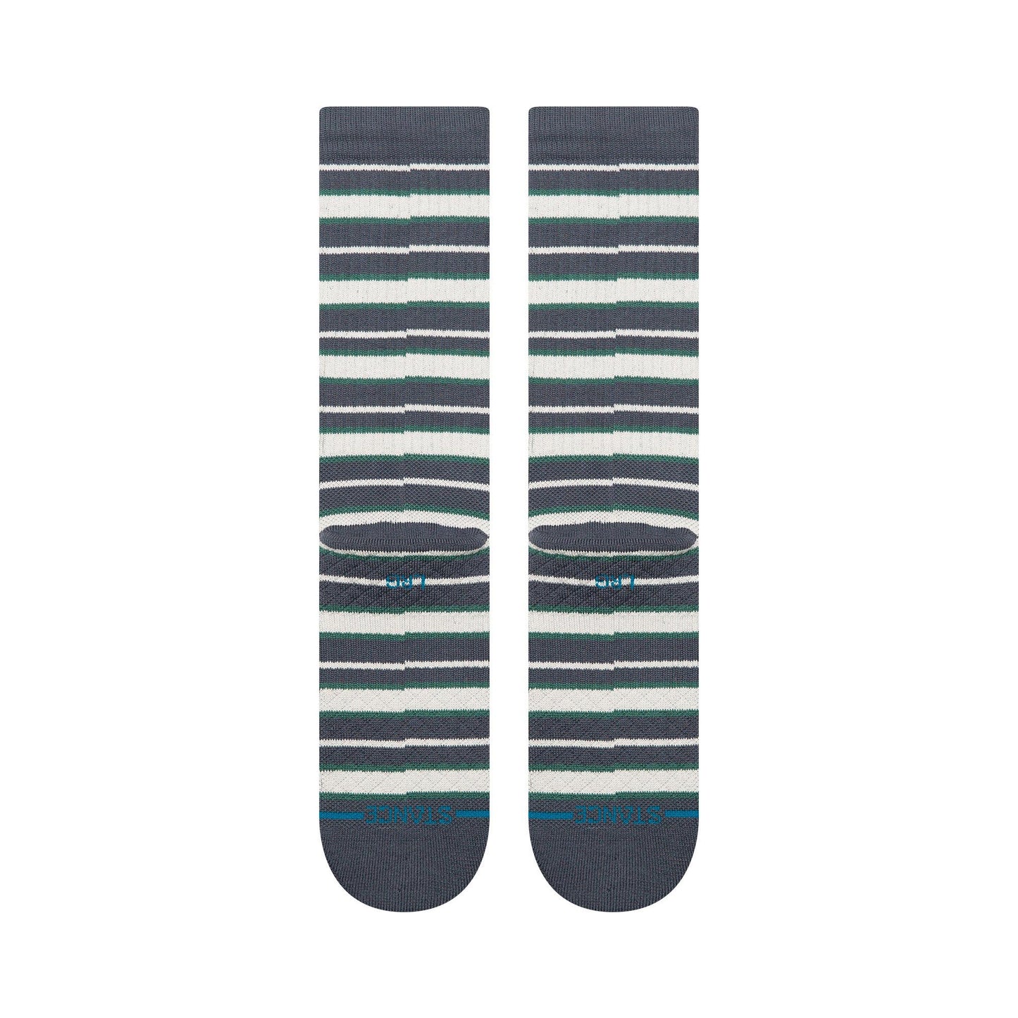 Signature Crew Socks - Stripe Turbulence