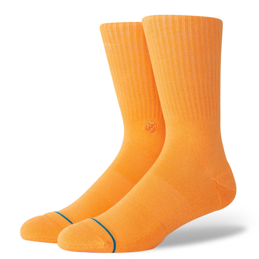 ICON CREW SOCKS - ORANGE SAND