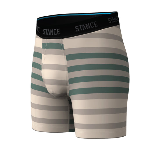 Butter Blend™ Boxer Brief With Wholester™ - Double Stripe Crossaint