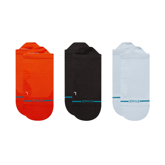 ULTRALIGHT PERFORMANCE TAB SOCKS 3 PACK ICONIC RED Stance Socks AU