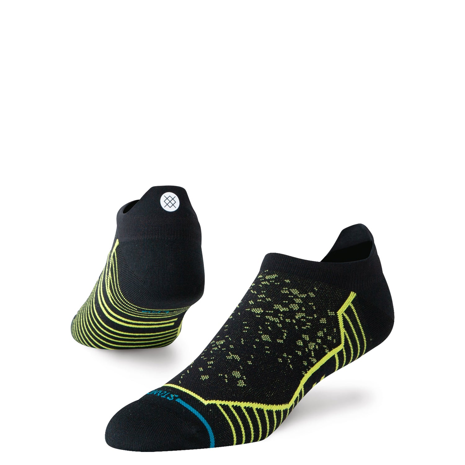 Ultralight Performance Tab Socks - Speckle Black