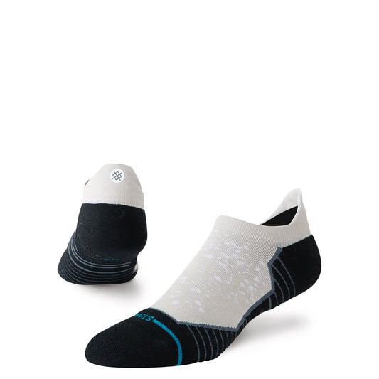 Light Performance Tab Socks - Speckle Grey