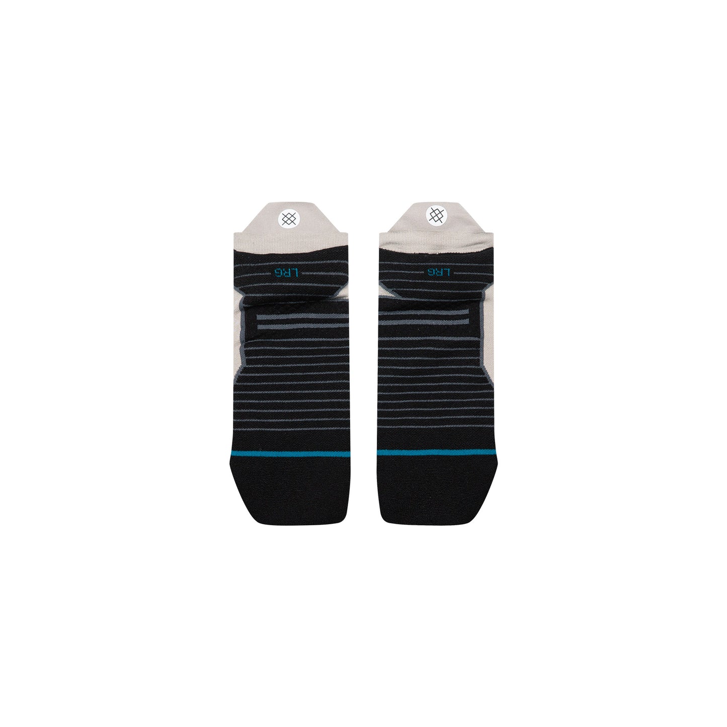 Light Performance Tab Socks - Speckle Grey