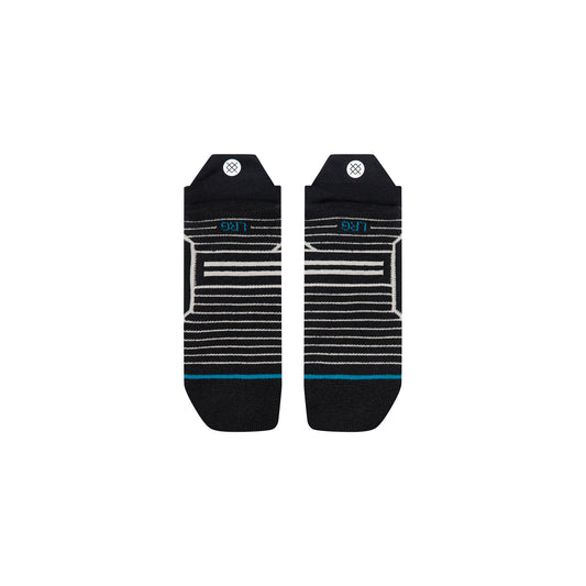 Medium Performance Golf Tab Socks - Black