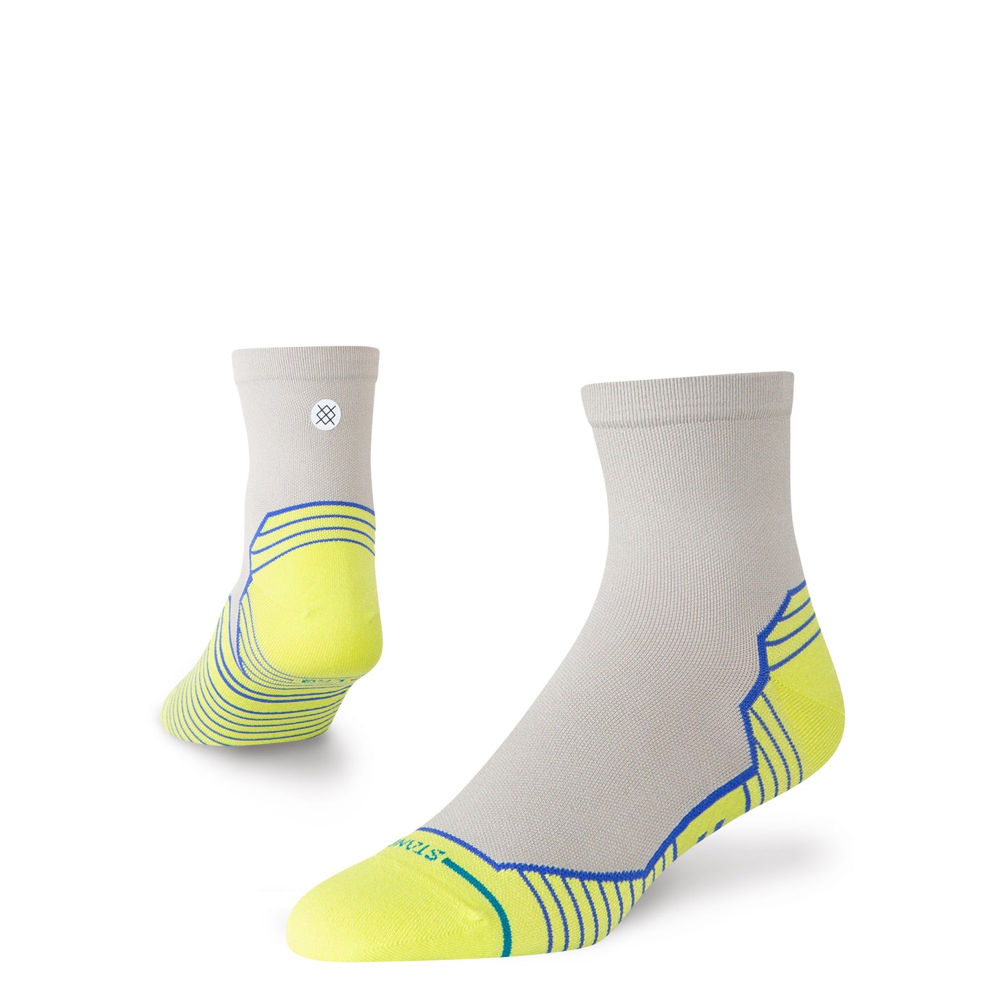 Ultralight Performance Quarter Socks - Pop Out Grey