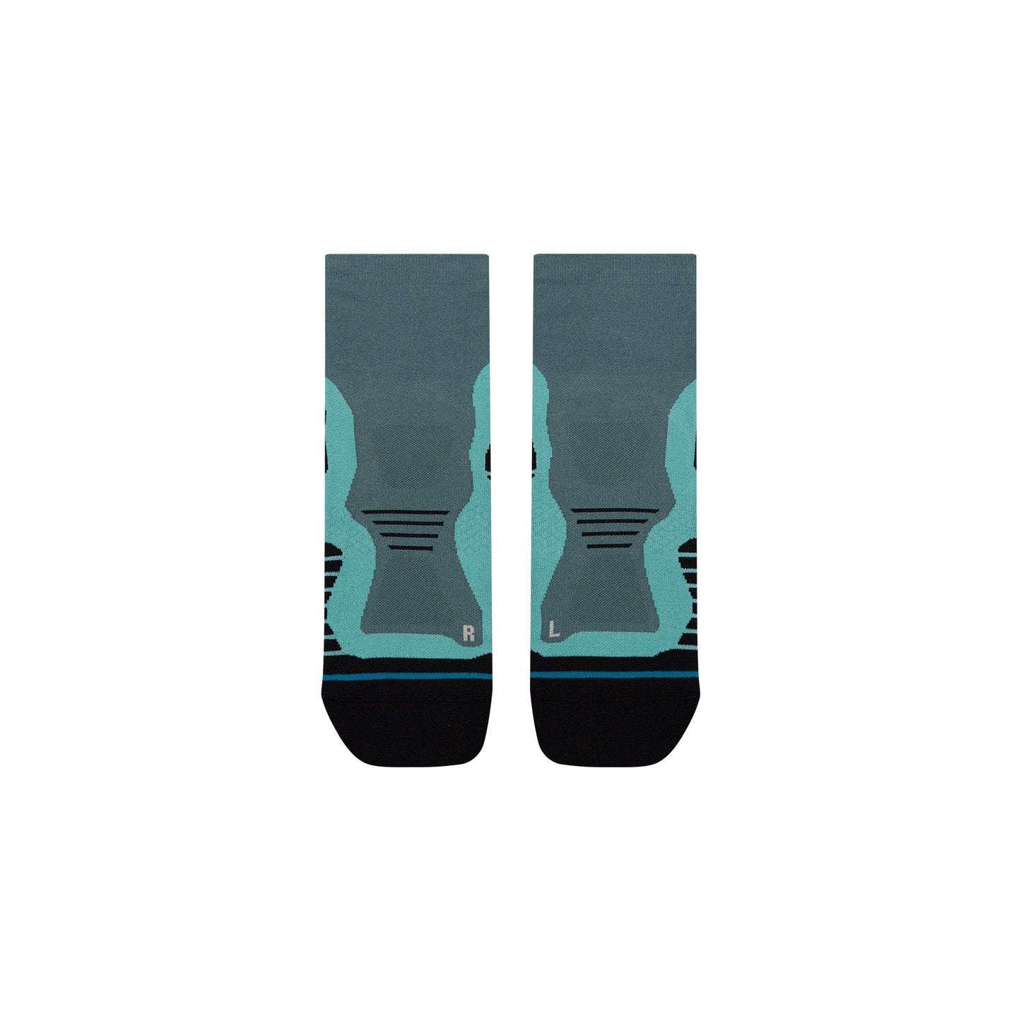 Light Performance Quarter Socks - Pace Turbulence