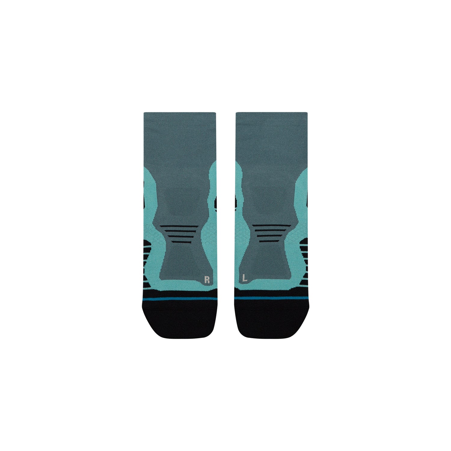 Light Performance Quarter Socks - Pace Turbulence