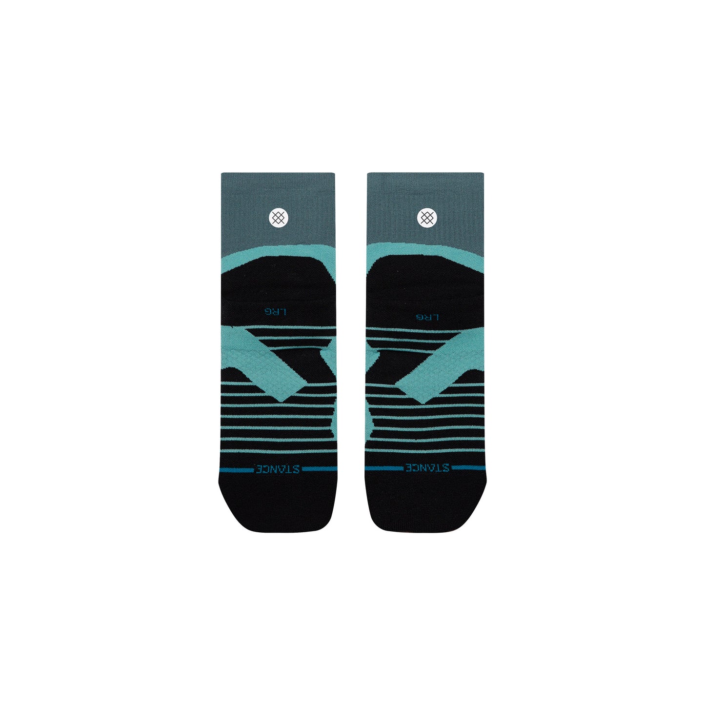 Light Performance Quarter Socks - Pace Turbulence
