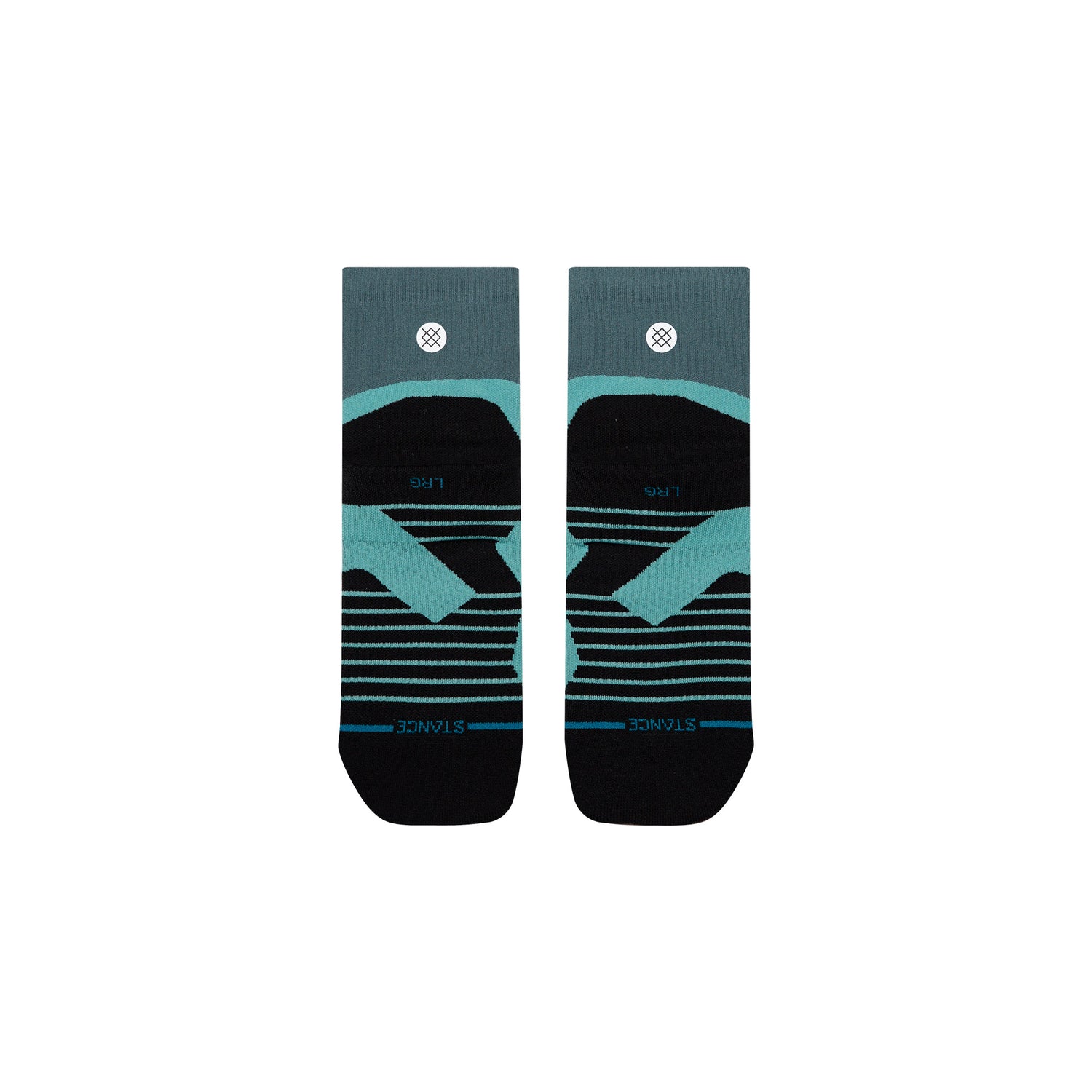 Light Performance Quarter Socks - Pace Turbulence