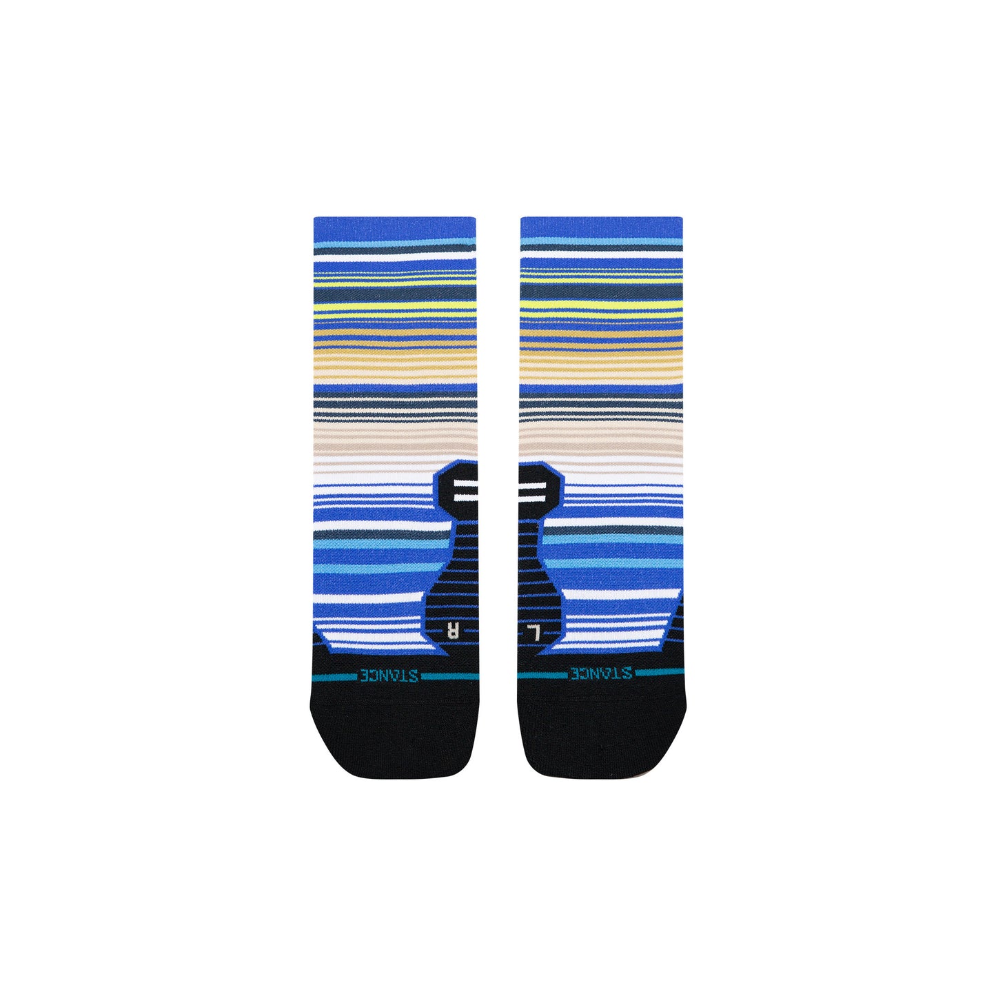 Light Performance Quarter Socks - Jorongo Blue
