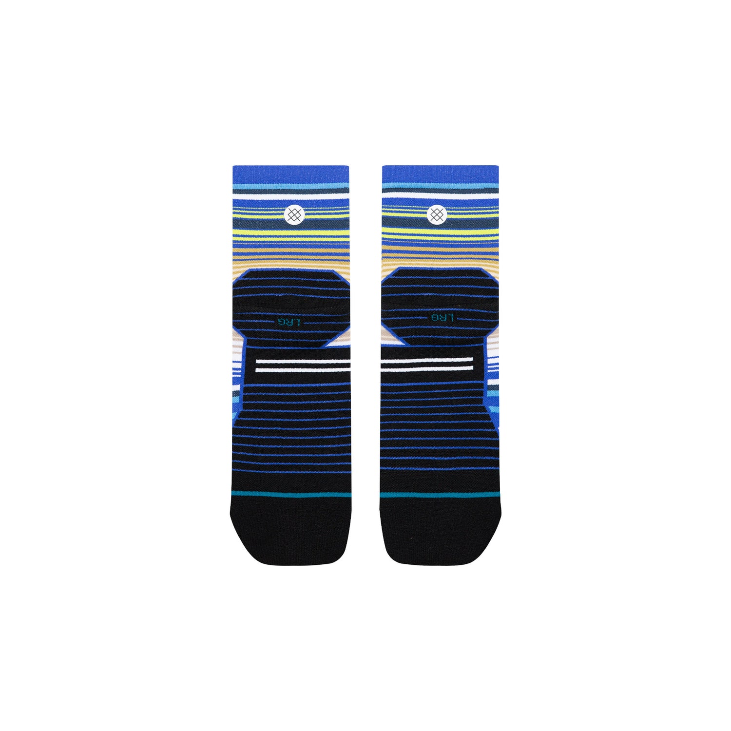 Light Performance Quarter Socks - Jorongo Blue