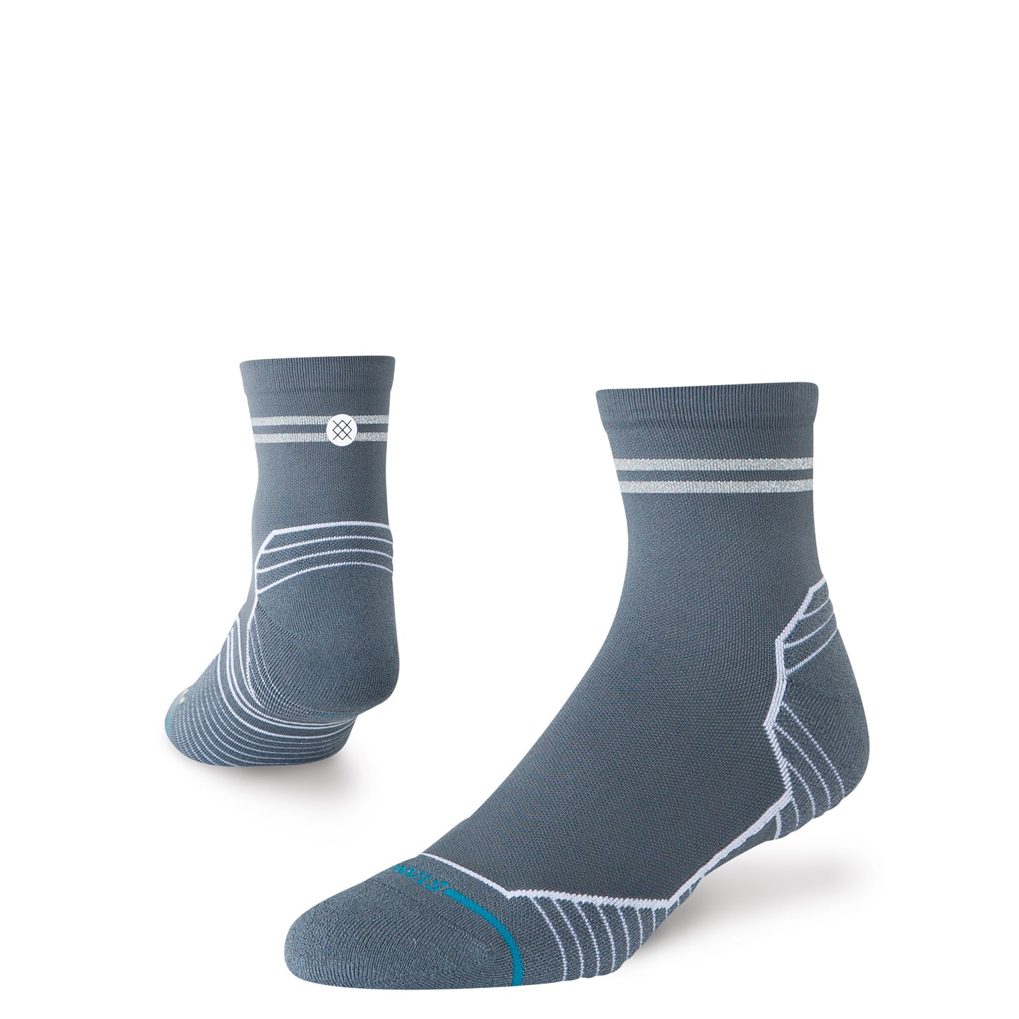 Performance Quarter Socks - Reflector Turbulence