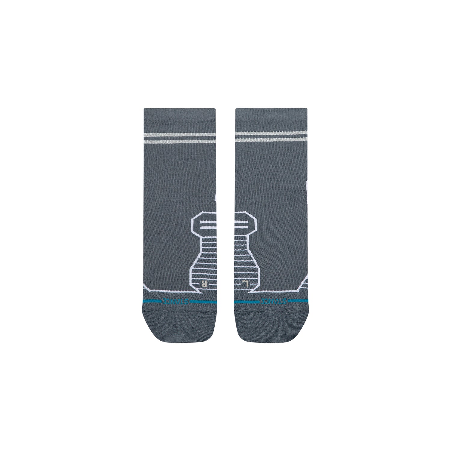 Performance Quarter Socks - Reflector Turbulence