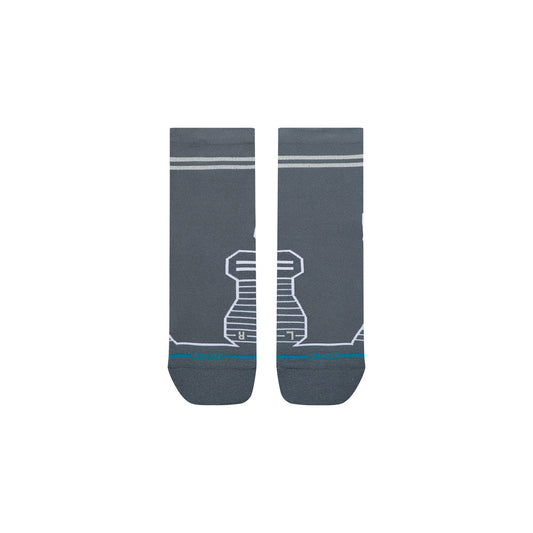 Performance Quarter Socks - Reflector Turbulence