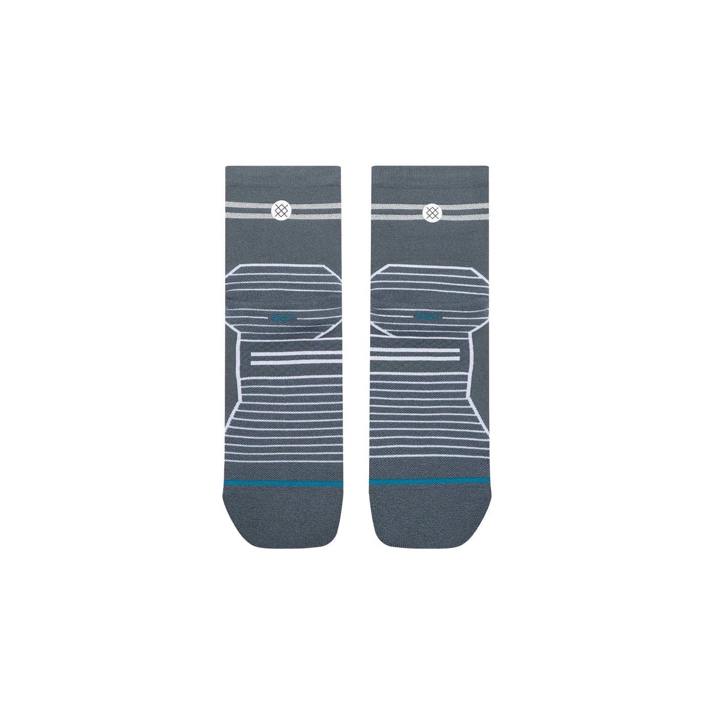 Performance Quarter Socks - Reflector Turbulence