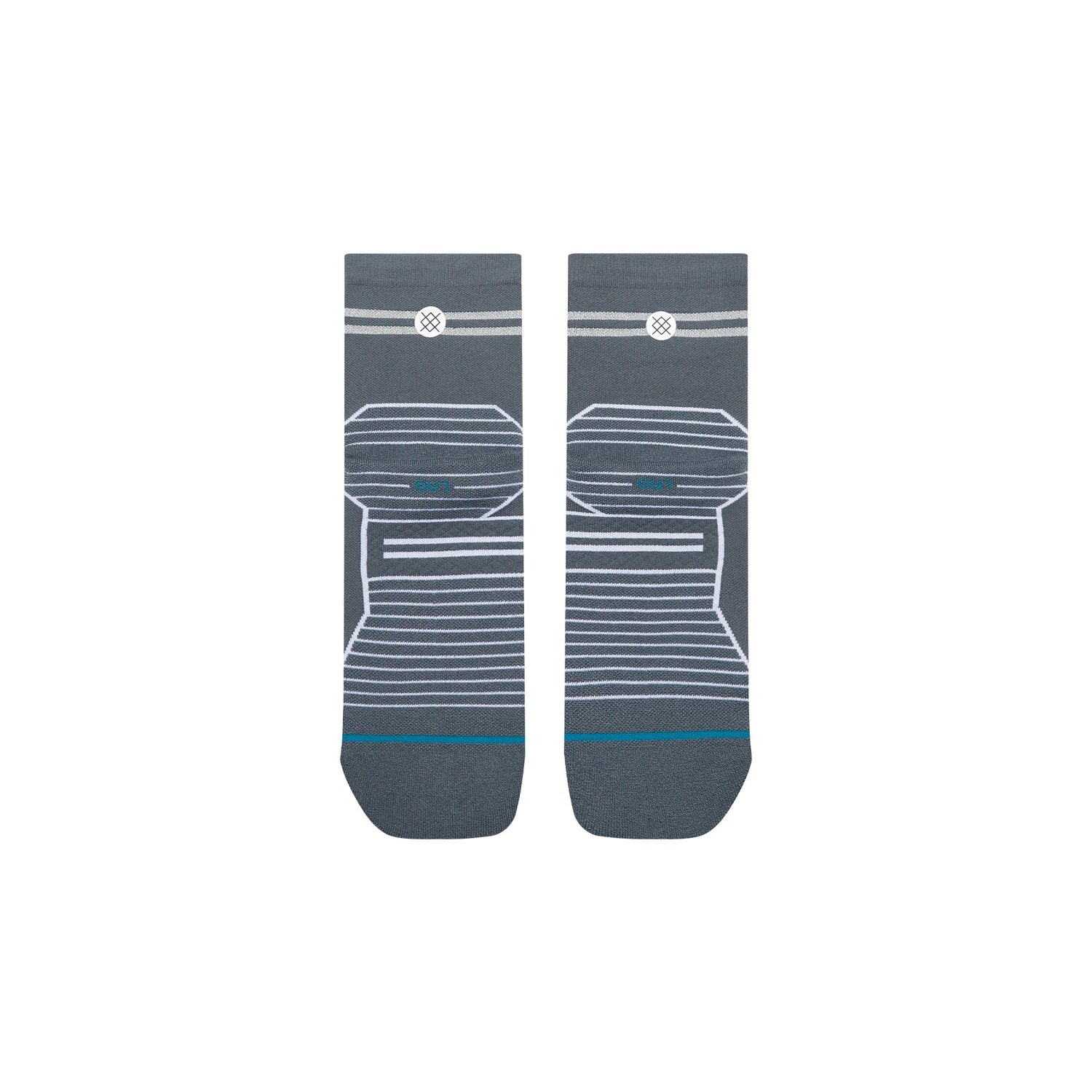 Performance Quarter Socks - Reflector Turbulence