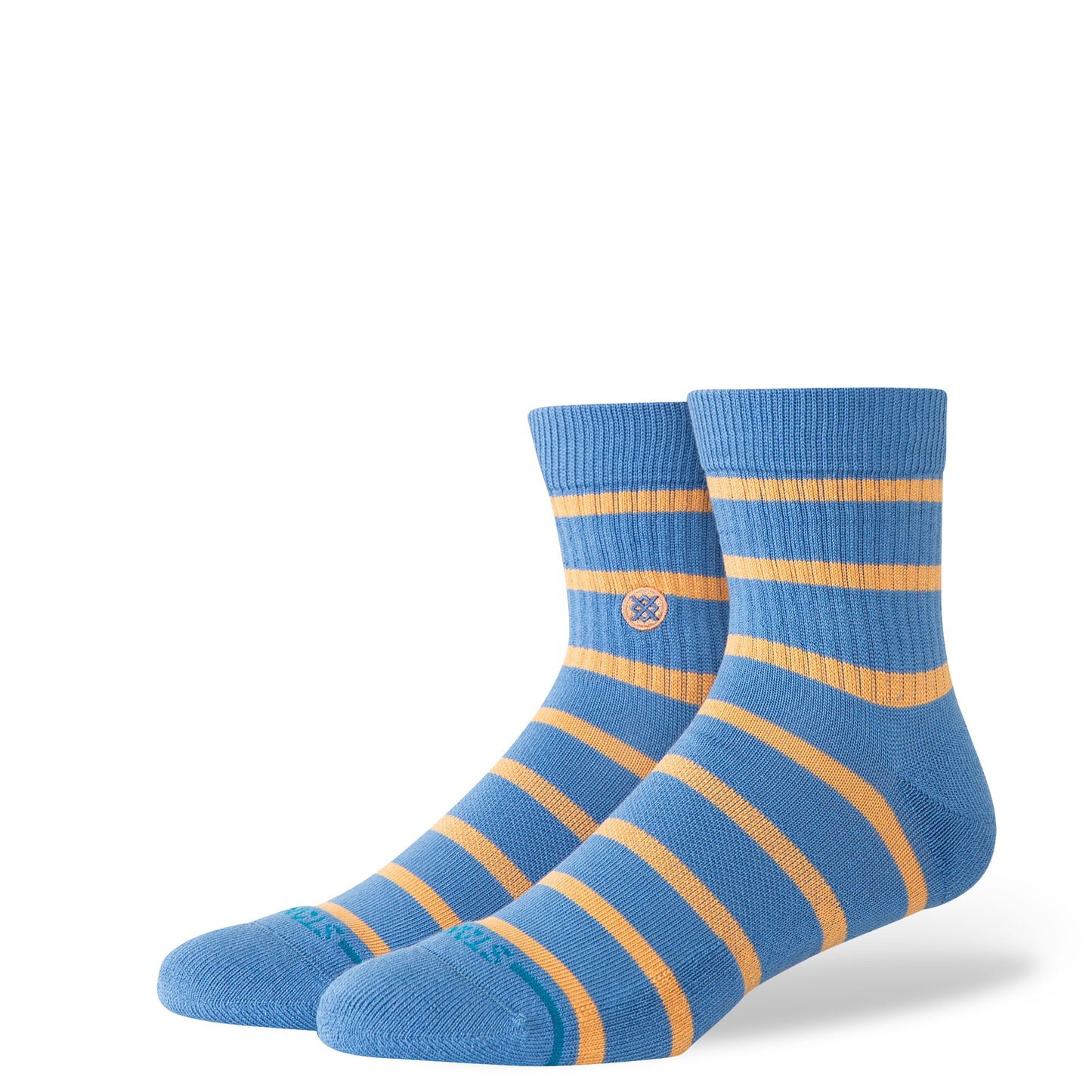 Cooper Quarter Socks - Capri Blue