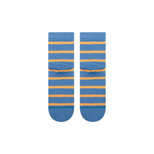 Cooper Quarter Socks - Capri Blue