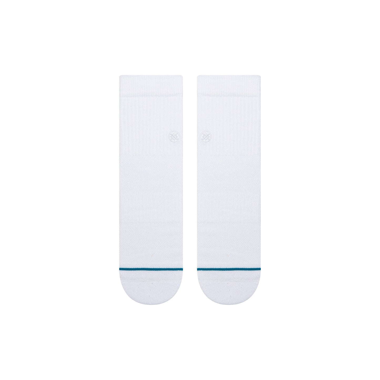Signature Quarter Socks - White