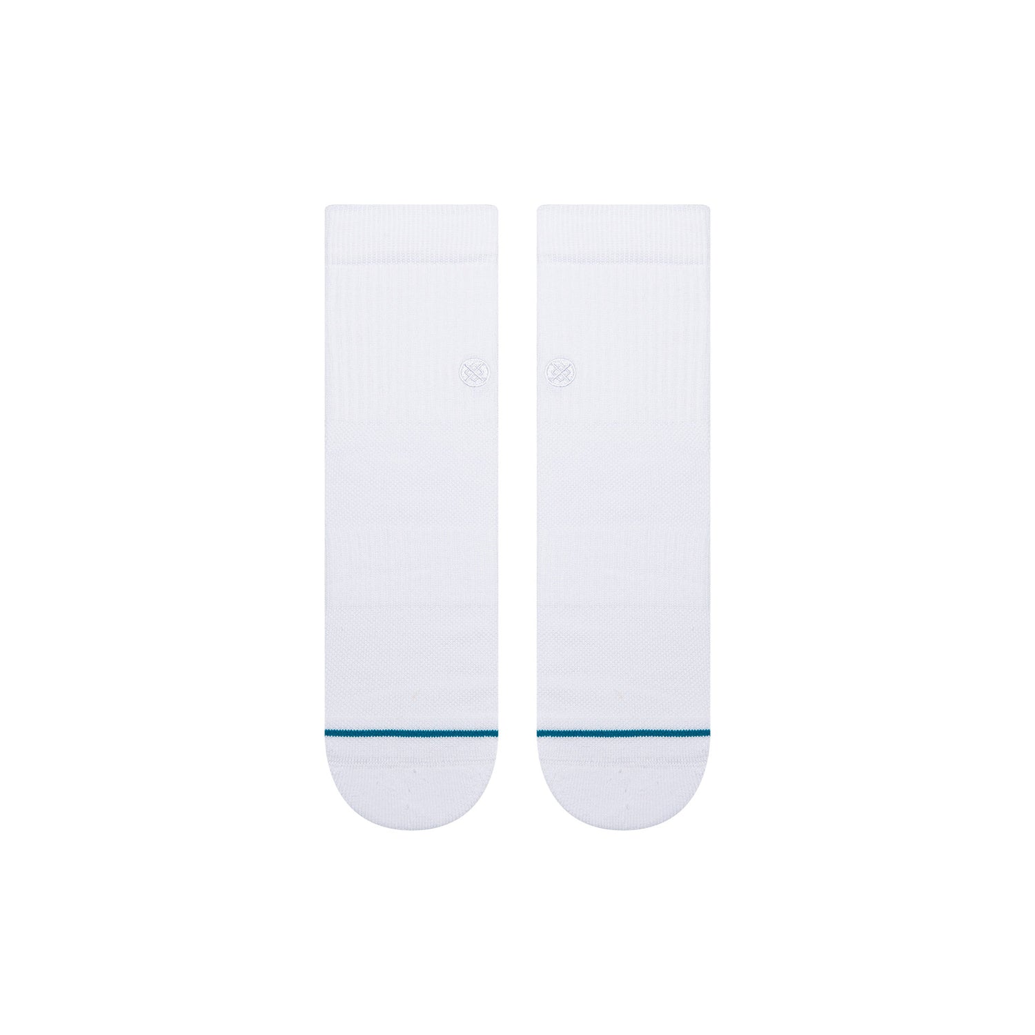 Signature Quarter Socks - White