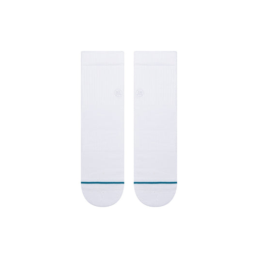 Signature Quarter Socks - White