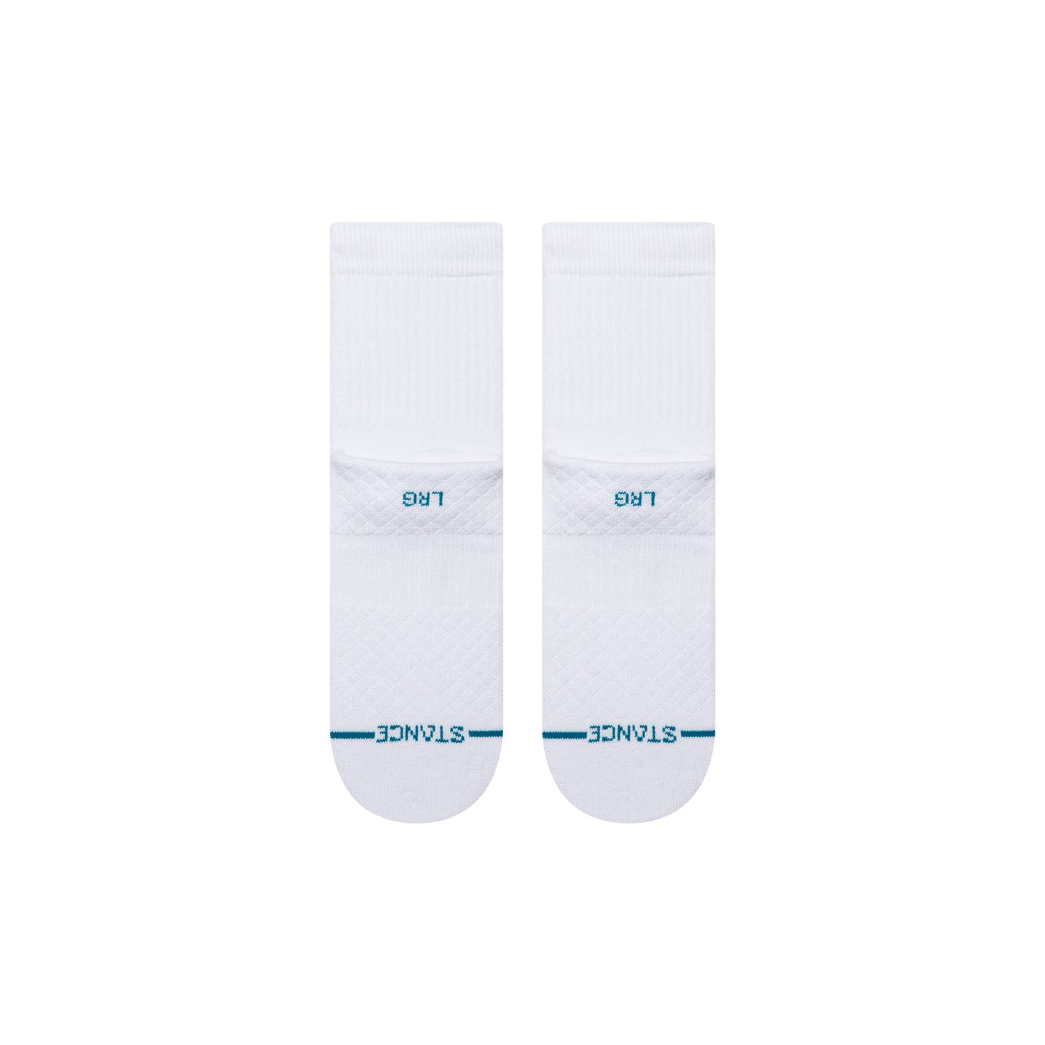 Signature Quarter Socks - White