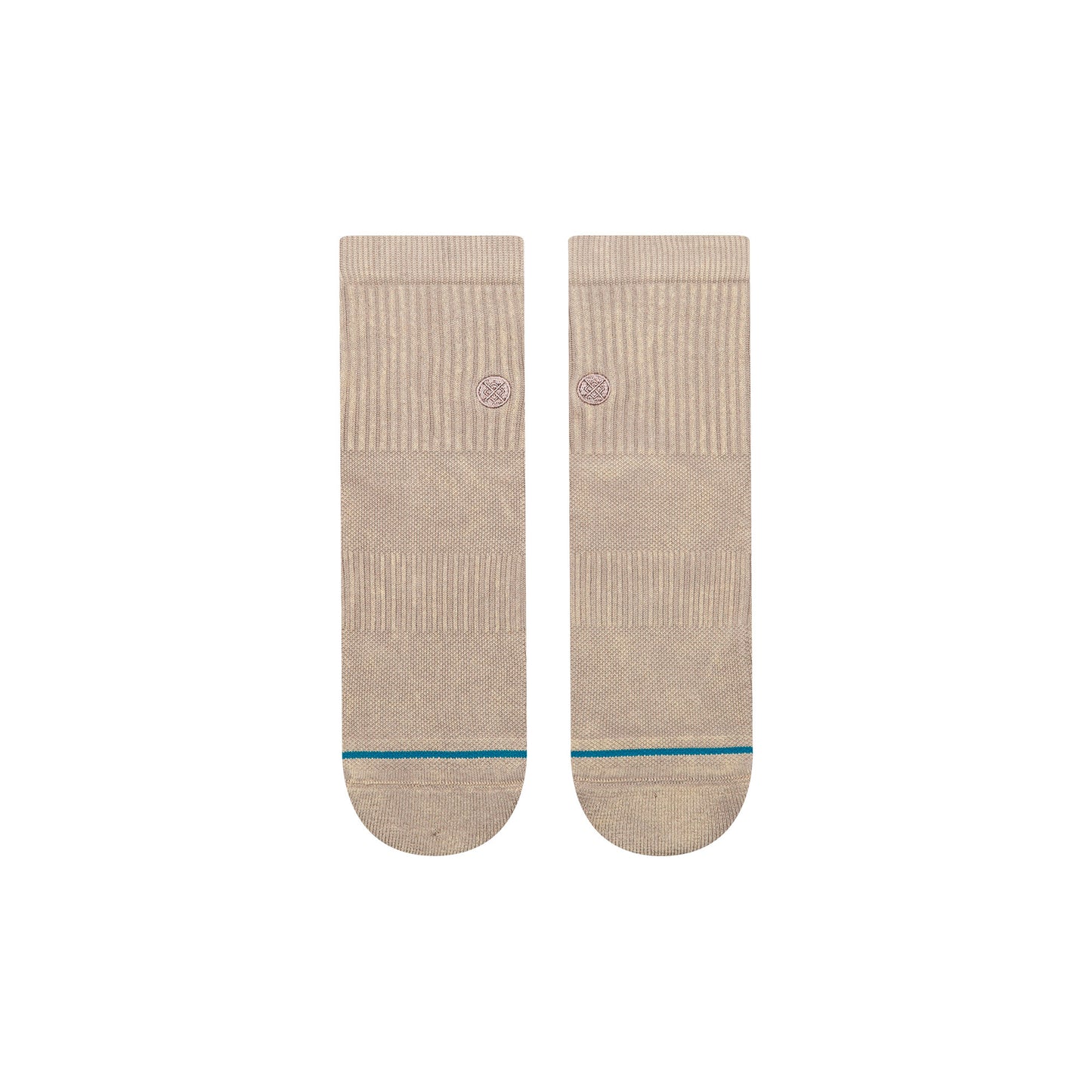 Signature Wash Quarter Socks - Strong Grey