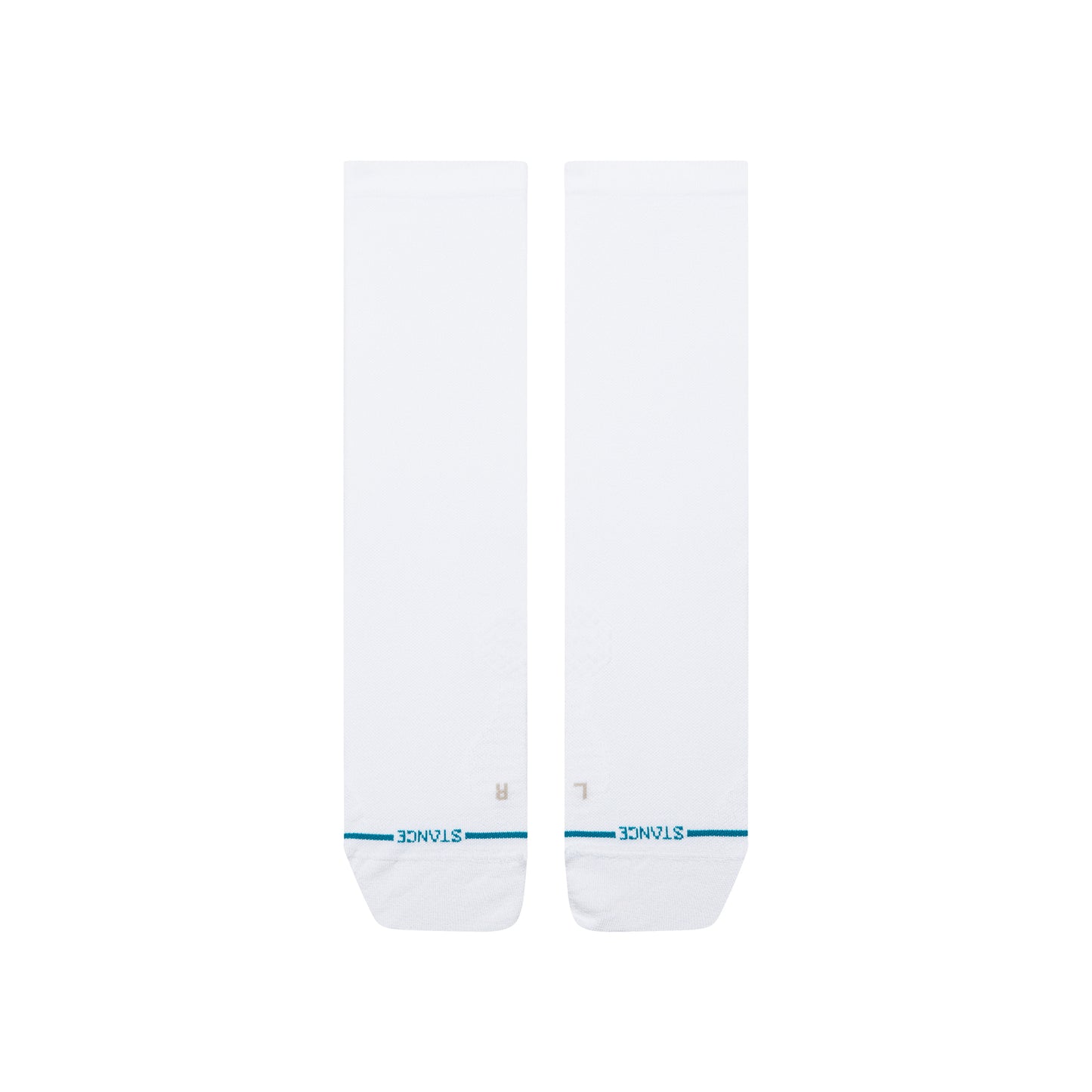 Ultralight Performance Crew Socks - Solid White