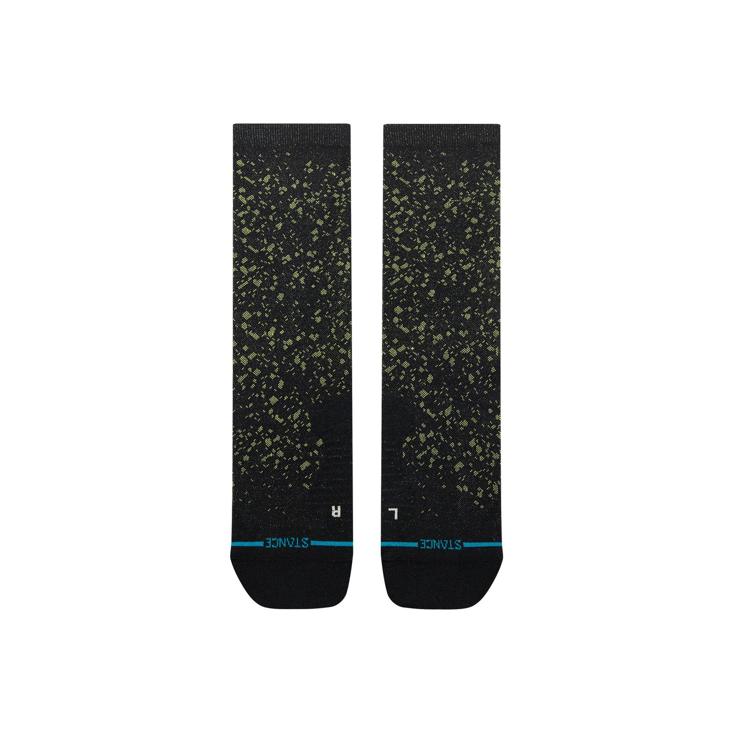 Ultralight Performance Crew Socks - Speckle Black
