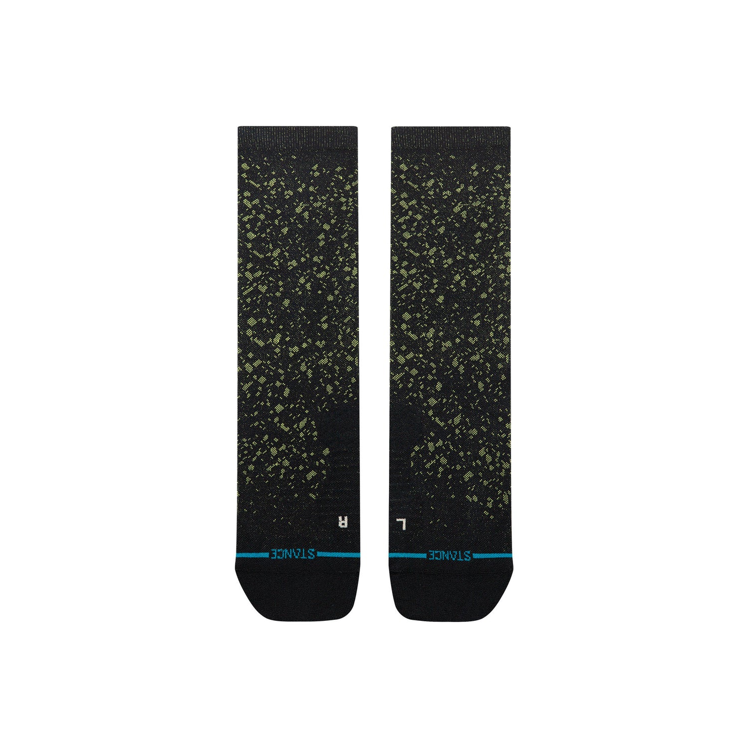 Ultralight Performance Crew Socks - Speckle Black
