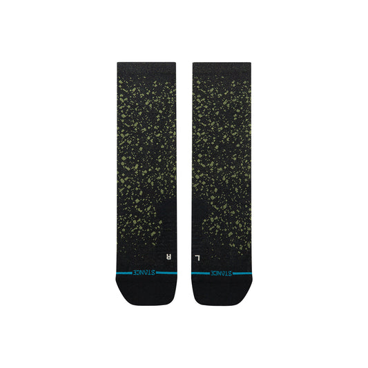 Ultralight Performance Crew Socks - Speckle Black