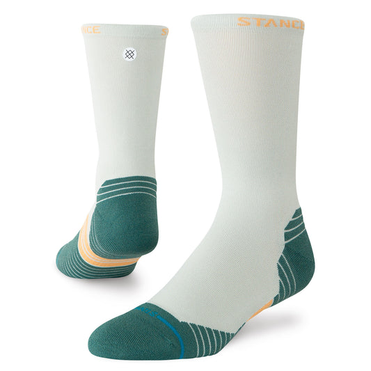 Light Performance Crew Socks - Doubled Up Teal