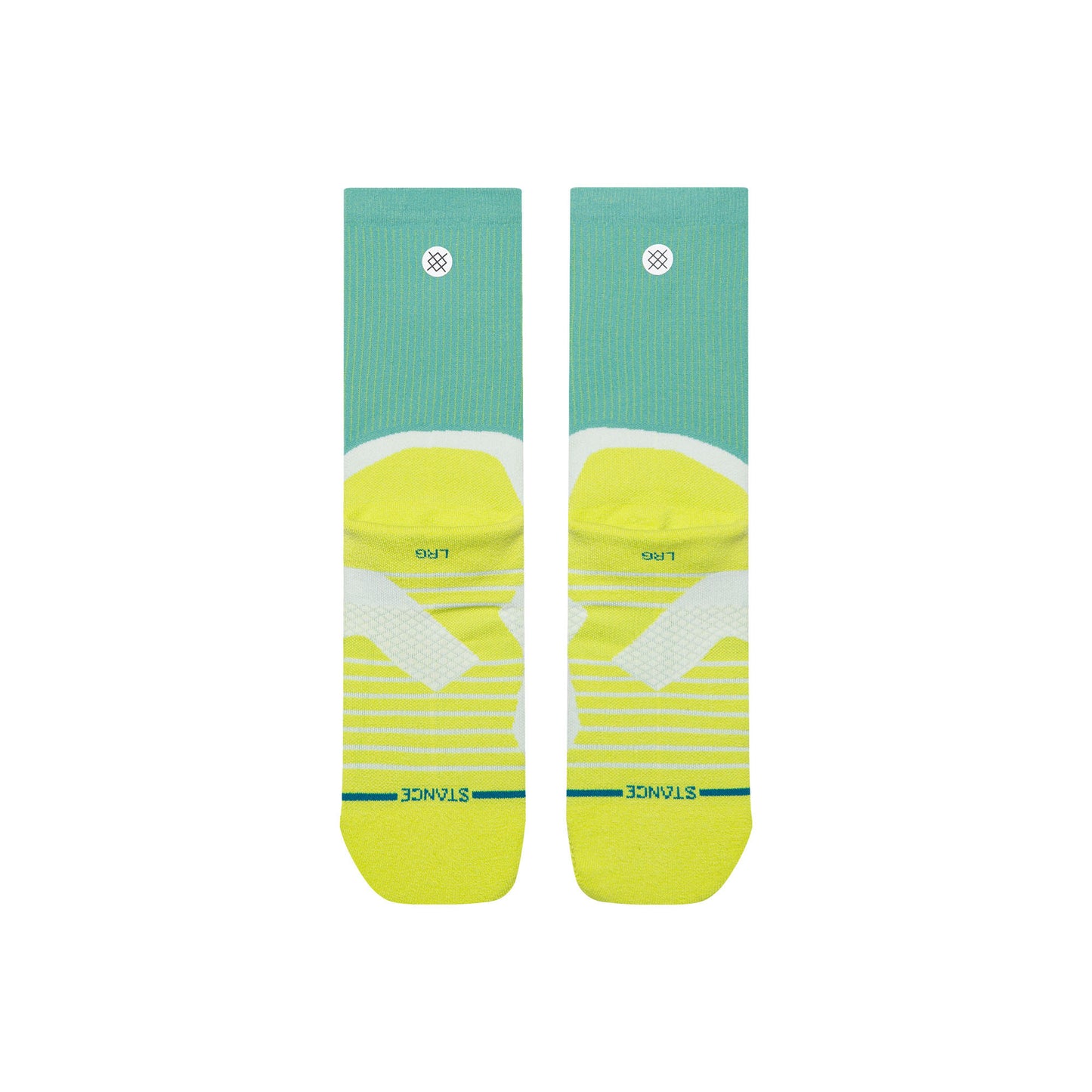 Performance Crew Socks - Pace Teal