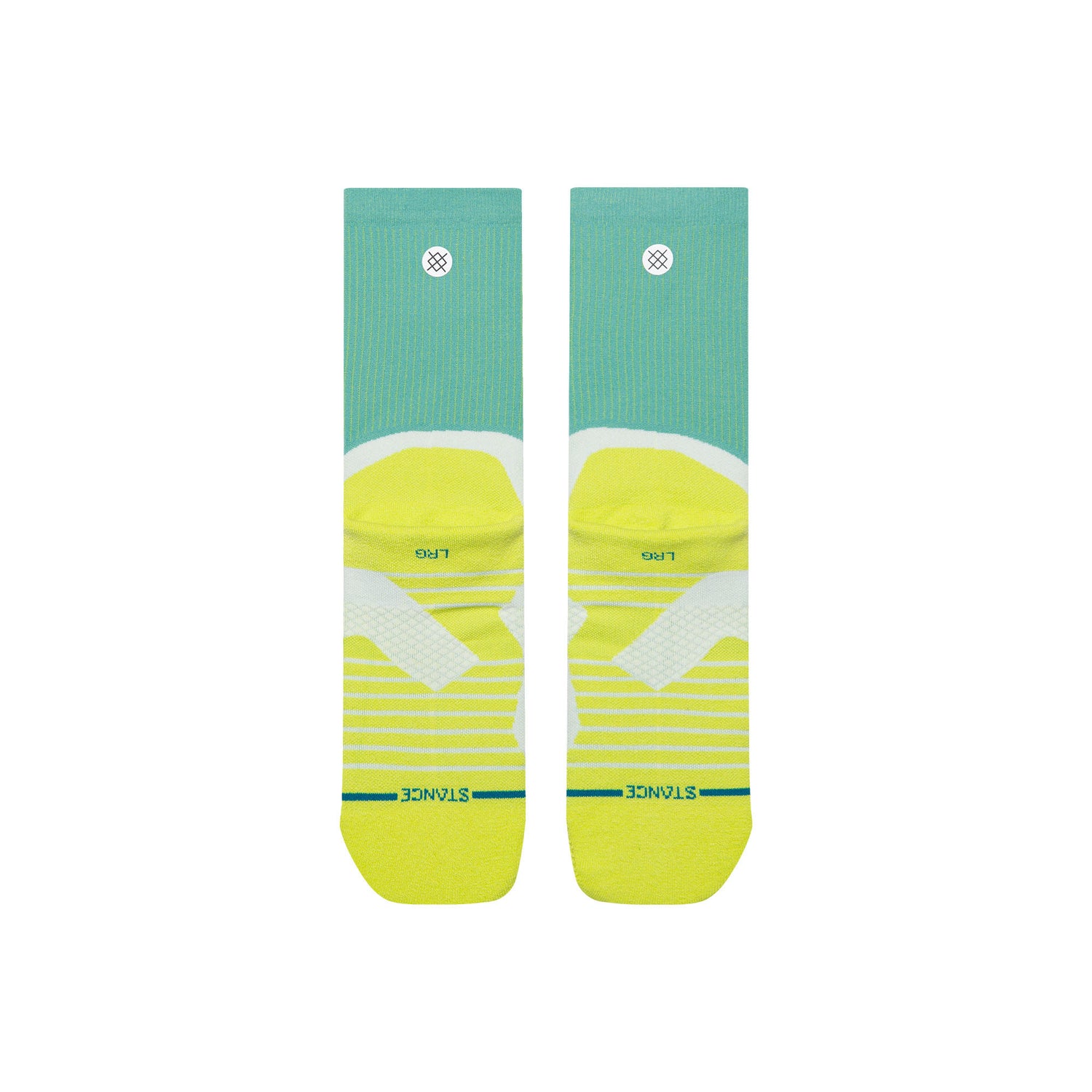 Performance Crew Socks - Pace Teal