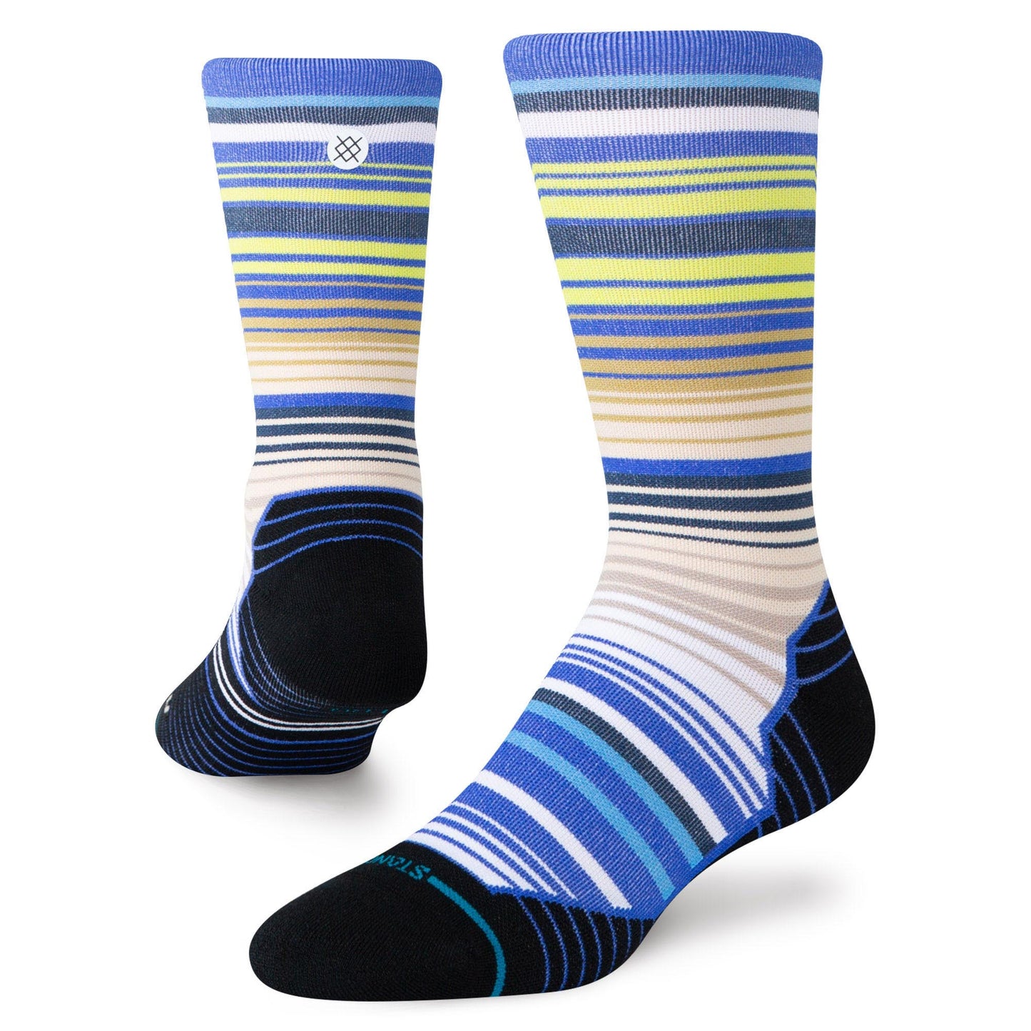Light Performance Crew Socks - Jorongo Blue