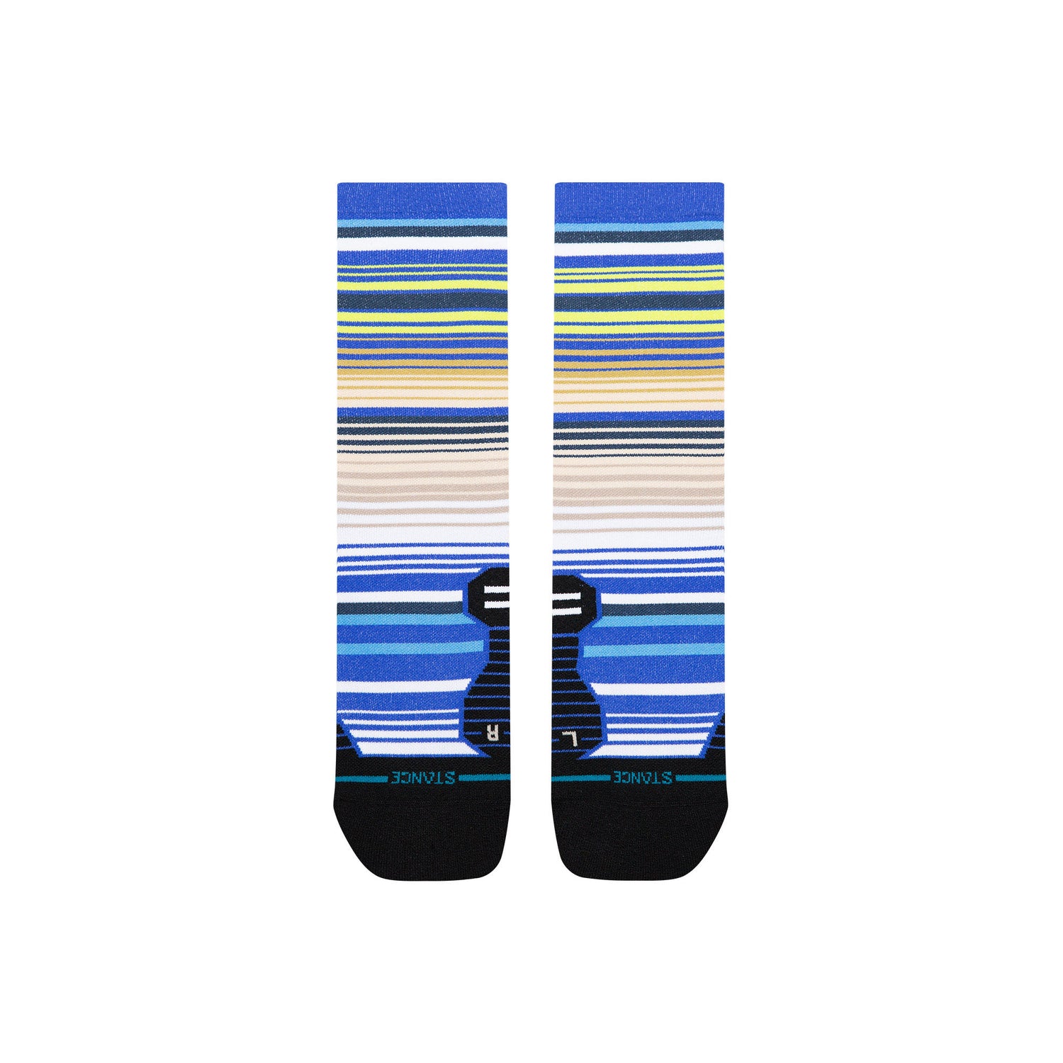 Light Performance Crew Socks - Jorongo Blue