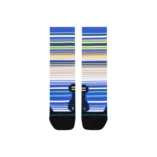 Light Performance Crew Socks - Jorongo Blue