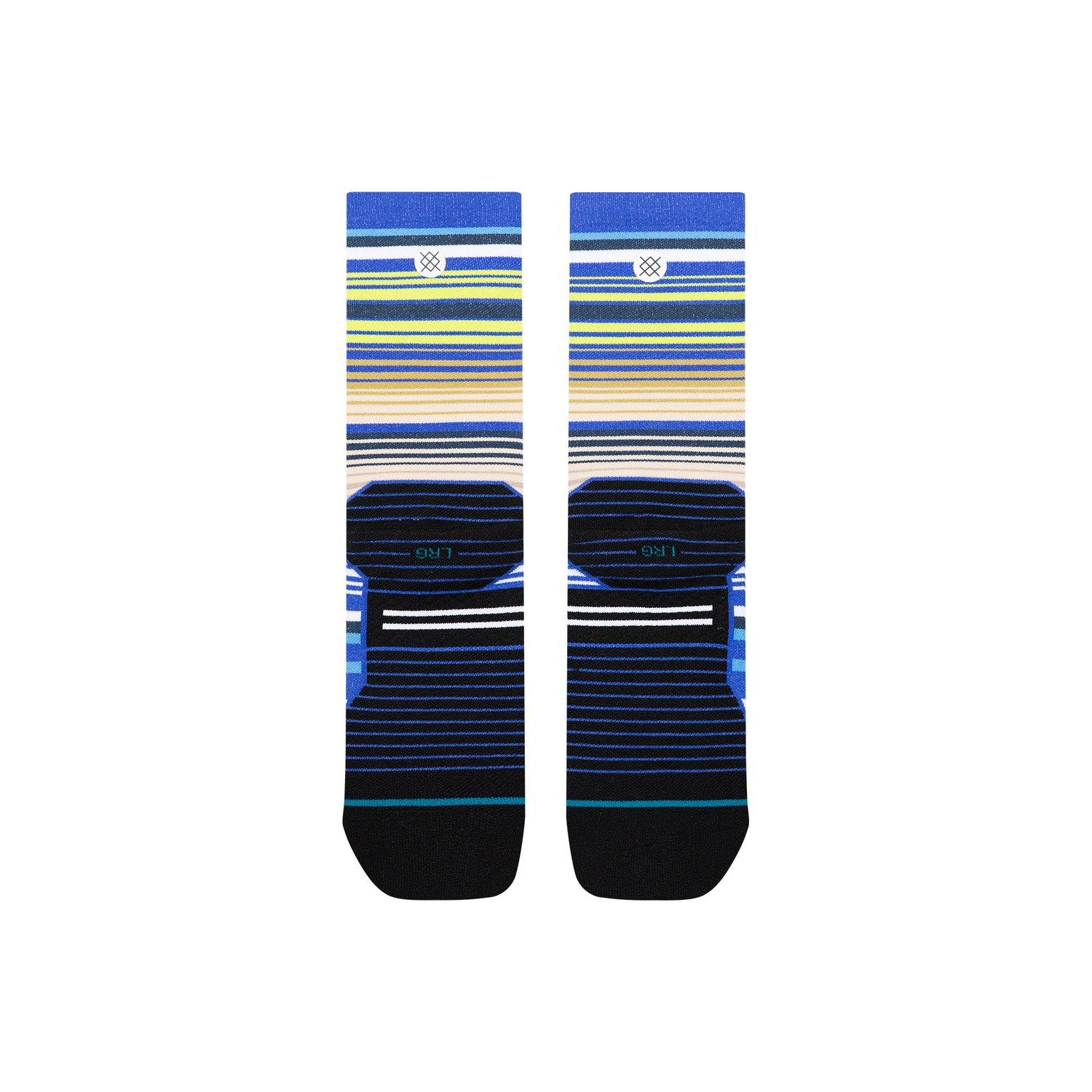 Light Performance Crew Socks - Jorongo Blue