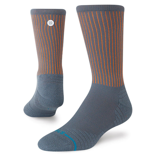 Medium Performance Crew Socks - Pop Stitch Ribbed